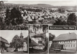 BENSHAUSEN-THÜR.WALD - CARTOLINA FG SPEDITA NEL 1990 - Zella-Mehlis