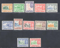 1952 St. Christopher Nevis Anguilla, Stanley Gibbons N. 94/105 - MNH** - Otros & Sin Clasificación