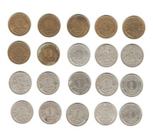 185/ FRANCE : 20 X 1 Francs Tous Différents (de 1931 à 1959) - 1 Franc