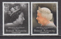 2023 British Antarctic QEII Queen Elizabeth II Memorial Complete Set Of 2 MNH @ BELOW FACE VALUE - Ongebruikt