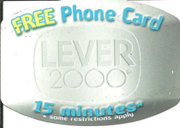 USA: Prepaid IDT - Lever 2000 - Sonstige & Ohne Zuordnung