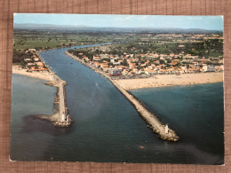 LE GRAU D'AGDE En Avion Au Dessus De L'embouchure De L'Hérault - Agde