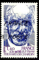 France Poste Obl Yv:2152 Mi:2264 Pierre Teilhard De Chardin Prètre (Obl.mécanique) (Thème) - Christentum