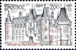 France Poste N** Yv:2082 Mi:2210 Château De Maintenon (Thème) - Schlösser U. Burgen