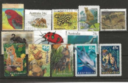 Australie  Lot Timbres Thème Animaux - Collections