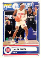 C68 Jalen Duren - Detroit Pistons - Panini NBA Carte Basketball 2023-2024 - Otros & Sin Clasificación