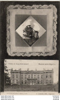 D61  ARGENTAN  Mouchoir Point D'Argentan Et Château De Bourg St Léonard ( Carte Double Vue ) - Argentan