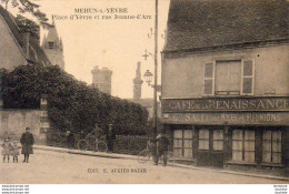 D18  MEHUN SUR YÈVRE  Place D'Yèvres Et Rue Jeanne D'Arc - Mehun-sur-Yèvre