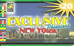 USA: Prepaid IDT - Exclusive New York, Flags - Autres & Non Classés