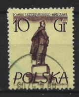 Poland 1955  Monument Y.T. 803 (0) - Oblitérés