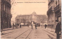 FR66 PERPIGNAN - PBL Béziers 17 - Grands Magasins Des Dames De France - Tramway - Animée - Belle - Perpignan