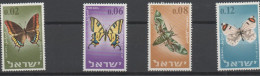 ISRAÊL Papillons - Vlinders - Butterflies XX - Unused Stamps (without Tabs)