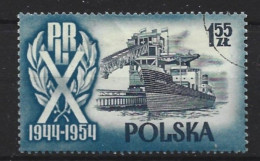 Poland 1954 Rep. 10th Anniv. Y.T. 775 (0) - Used Stamps