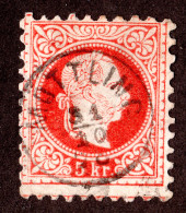 Österreich, 5 Kr. M. Zentr. Krain-Fingerhutstpl. MÖTTLING (Metlika) - Briefe U. Dokumente