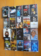 Johnny HALLYDAY : Lot De 22 Vidéos De Concert En VHS Dont 2 Coffrets - Concert & Music