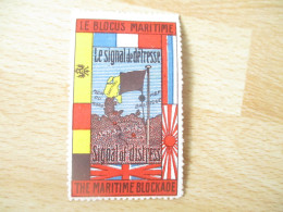 WW 1 VIGNETTE TIMBRE MILITARIA  BLOC MARITIME SIGNAL DE DETRESSE  ERINNOPHILIE - Vignettes Militaires