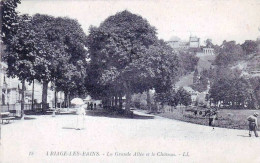 38 - Isere -  URIAGE -  La Grande Allée Et Le Chateau - Uriage