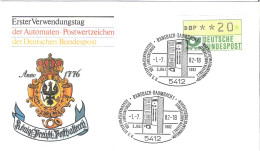 FDC - ERSTTAGSBRIEF - Automaten Postwertzeicn 1982 - 20 Pfg - Other & Unclassified