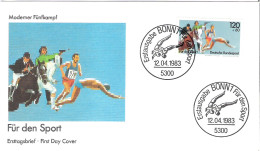 FDC - ERSTTAGSBRIEF - Fur Den Sport 1983 - 120+60 Pfg - Other & Unclassified