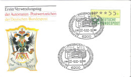 FDC - ERSTTAGSBRIEF - Automaten-postwertzeichen 1982 - 55pfg - Other & Unclassified