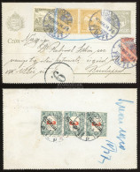 BUDAPEST 1920. Kiegészített, Helyi Zárt Díjjegyes Levlap  9f Ritka Portóbélyegzéssel , 3**3f Portó Bélyegekkel - Covers & Documents