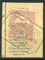 POSTAÜGYNÖKSÉG Bélyegzés , FELSŐSZABADI - Lettres & Documents