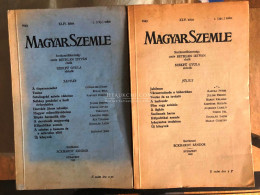 MAGYAR SZEMLE 1943. Komplett évfolyam , 12 Szám  Szerk : Bethlen István-Szekfű Gyula -Eckhardt Sándor, Jó állapotban) - Libri Vecchi E Da Collezione