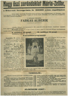 1929. Zarándoklat, Postázott Plakát! - Briefe U. Dokumente