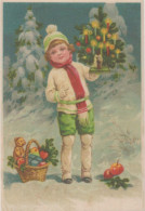 Girl, Christmas Tree, Christmas Postcard, Czech Rep. , 2018, 65 X 95 Mm - Petit Format : 2001-...