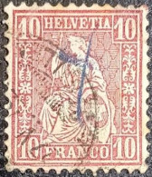 HELVETIA . Y&T N°43. Mi N°30 Oblitéré. Vendu En L'état. Voir Scan... - Oblitérés