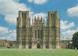 Wells Cathedral, West Front - Somerset - Unused Postcard - SOM1 - Wells