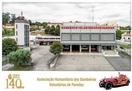PORTUGAL - PAP -140 Years Of The Humanitarian Association Of Volunteer Firefighters Of Paredes-Date Of Issue: 2024-06-01 - Sapeurs-Pompiers
