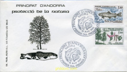 285261 MNH ANDORRA. Admón Francesa 1983 PROTECCION DE LA NATURALEZA - Sonstige & Ohne Zuordnung