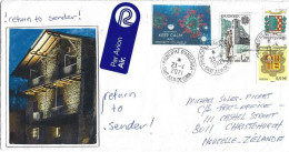 Letter To Christchurch (New-Zealand) , From Andorra, During Epidemic Covid-19, Return To Sender, 3 Pictures - Briefe U. Dokumente