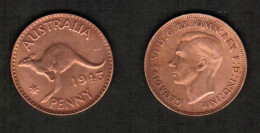 AUSTRALIA   1 PENNY 1943 (KM # 36) #7871 - Penny