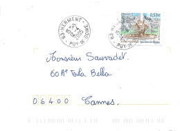 TIMBRE N° 3777  -   AIX EN PROVENCE BOUCHES DU RHONE  -  TARIF DU 1 3 05 AU 20 9 06  -  2005 - Posttarieven