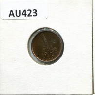 1 CENT 1972 NIEDERLANDE NETHERLANDS Münze #AU423.D.A - 1948-1980: Juliana