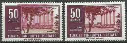 Turkey; 1964 Tourism ERROR "Shifted Print" - Neufs