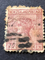 NEW ZEALAND  SG 155  4d Maroon - Used Stamps