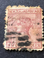 NEW ZEALAND  SG 155  4d Maroon - Usados