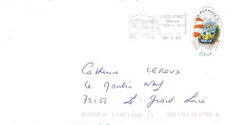 TIMBRE N° 3800  -   LA FORMULE 1  -  TARIF DU 1 3 05 AU 20 9 06  -  2005  -  SEUL SUR LETTRE - Postal Rates