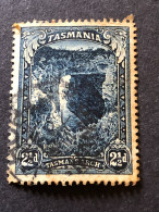 TASMANIA  SG 232  2½d Indigo - Usati