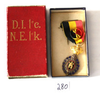 C280 Militaria - Belgique - Médaille -  Décoration Du Travail - 1 Ere Classe Industrie 2 - Belgium