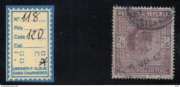 EDOUARD VII N°118 - Used Stamps