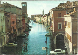 Chioggia (Venezia) Corso Del Popolo, People's Main Street, Acqua Alta, Auto Sommerse, High Water, Submerged Cars - Chioggia