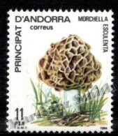Andorre Espagnole / Spanish Andorra 1984 Yv, 170, Flora, Mushrooms (II) - MNH - Unused Stamps