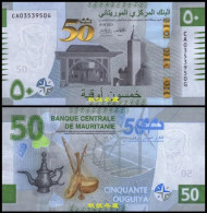 Mauritania 50 Ouguiya 2023, Hybrid, Commemorative, CA Prefix, UNC - Mauritanie