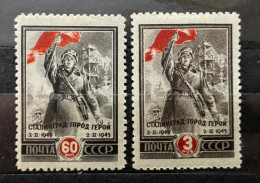 Russia/Russia 1946 Yvert 1011-1012 MNH - Ongebruikt