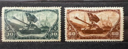 Russia/Russia 1946 Yvert 1013-1014 MNH - Unused Stamps