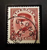 Belgie - Belgique - 1931  OPB/COB  N° 317 - Kepie - Casquette - 1 F 75 - Obl. Glons 1936 - - 1931-1934 Képi